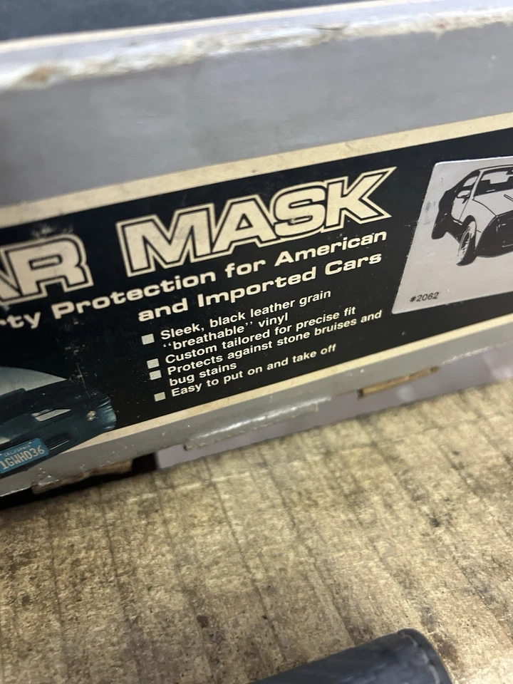 Vintage Covercraft Z28 Bra Car Mask 1982 1983 1984 1985 1986 1987 Chevy Camaro - Image 4 of 4