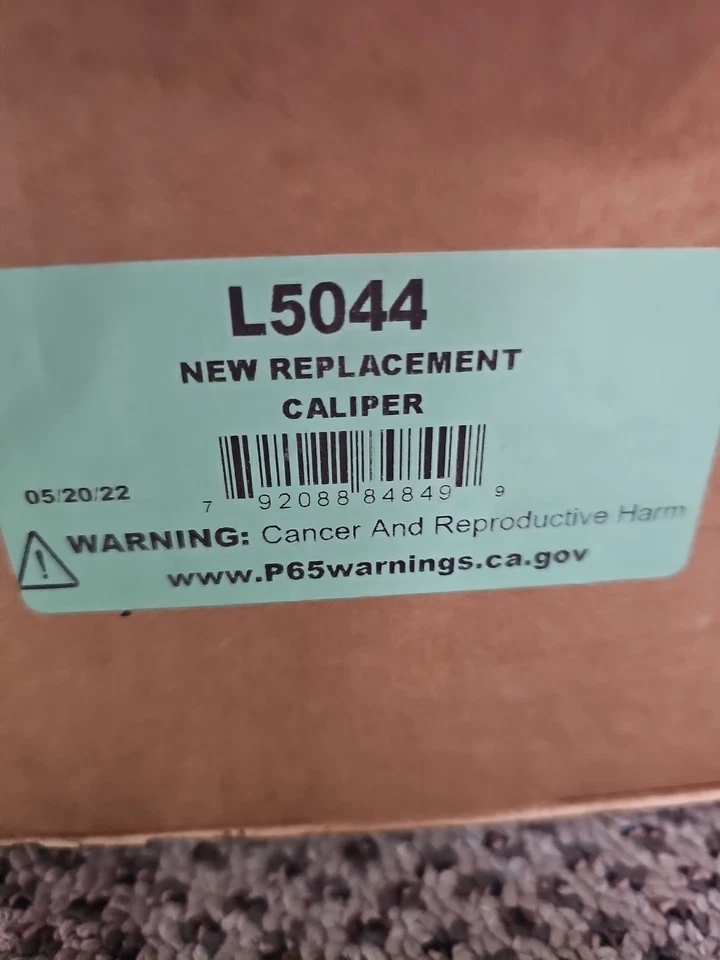 Pinzas delanteras Callahan - Chrysler Town & Country Dodge Grand Caravan 2008-2016 Foto 2 de 4