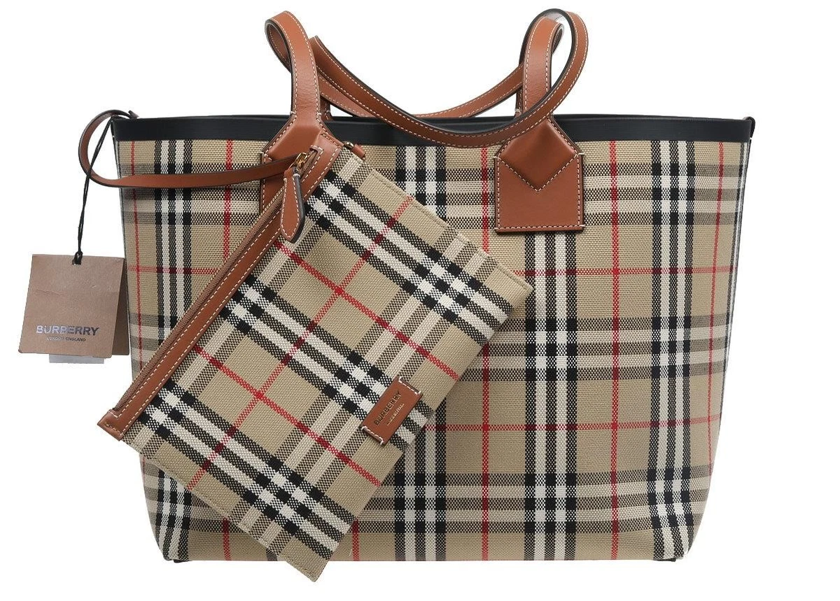 Burberry Zip Tote Bags & Handbags for Women for sale | eBay