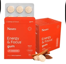 12 Pack (144 pc) Cinnamon Neuro Mints - Energy & Focus Exp 02/26