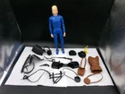 Vintage 60's Marx General Custer Action Figure & Mixed Accessories