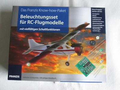 FRANIS Franzis Beleuchtungsset für RC - Flugmodelle - 32 Teile Neu siehe Fotos