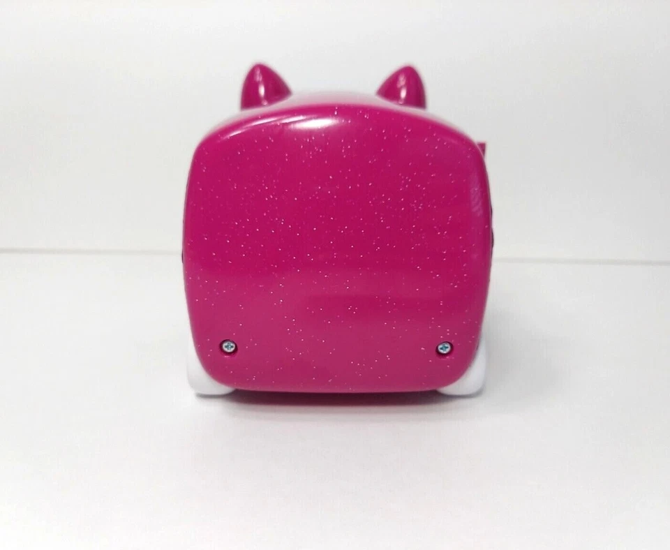 Tomy Archamps Hot Pink Sparkle Van w/ Cat On Wheels Playset Vehicle Toy Gift - Image 4 of 4