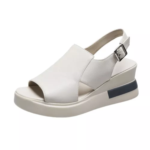 Orthopädische flache Damenschuhe mit Keilabsatz Sommer Freizeit Strand - Bild 6 von 18
