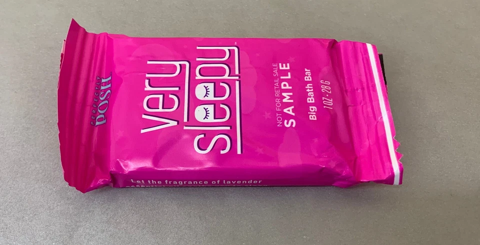 Bag/20 Perfectly Posh Very Sleepy Lavender Essential Oil Sample Soap Bar 1oz ea - Image 3 of 4