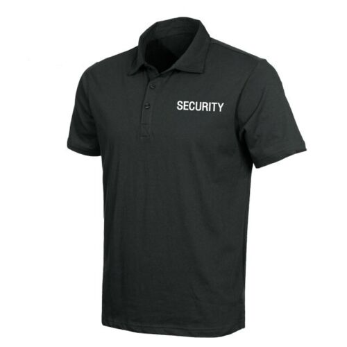 Hero Brand Golf Shirt Security - Black - Picture 1 of 1