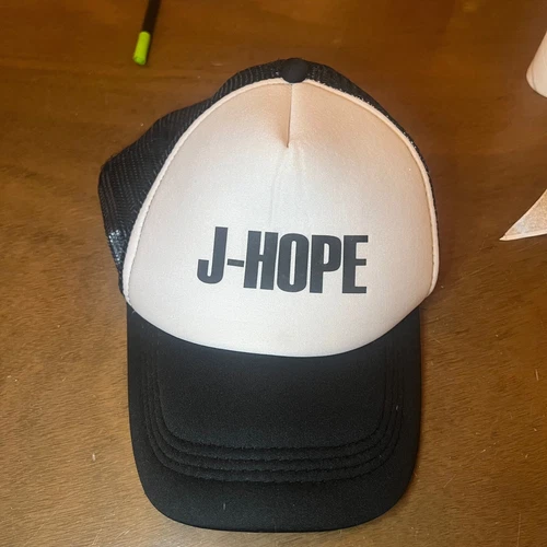 J-Hope (BTS) Adjustable Black/White Snapback Hat