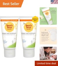 Burts Bees Baby Diaper Rash Cream - Maximum Strength, No Parabens - Set of 2