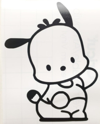 Cute Pochacco Hello Kitty Friend Sticker Vinyl Decal Windows Laptops Waterproof!