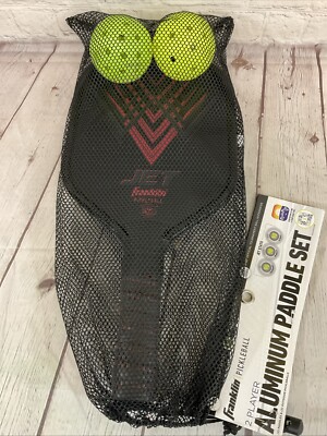 Franklin Two Player Pickleball Paddle Set Lasting Edge Guard Cushion Handle Grip