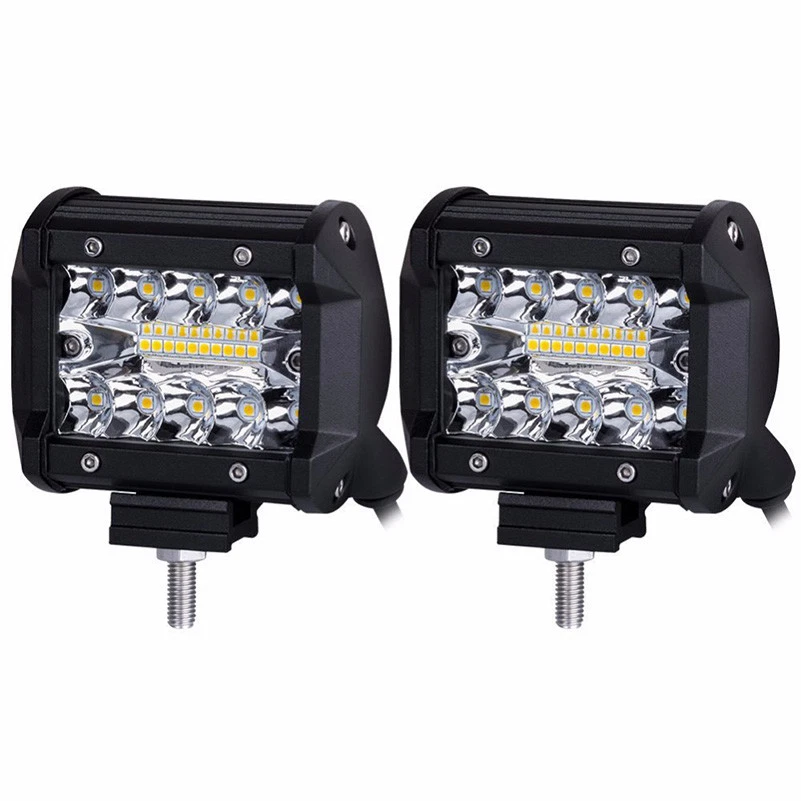 200W High Power 6000K White LED Work Light Bar Spot Flood Beam For Ford Off-Road Foto 4 de 4