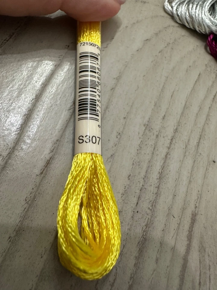 DMC Mouline Satin Embroidery Floss 5 Skeins Multiple Colors - Image 2 of 4