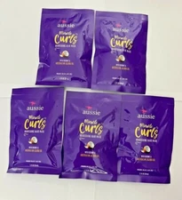 LOT OF 10 AUSSIE MIRACLE CURLS NOURISHING HAIR MASK 1.7oz EACH NIP