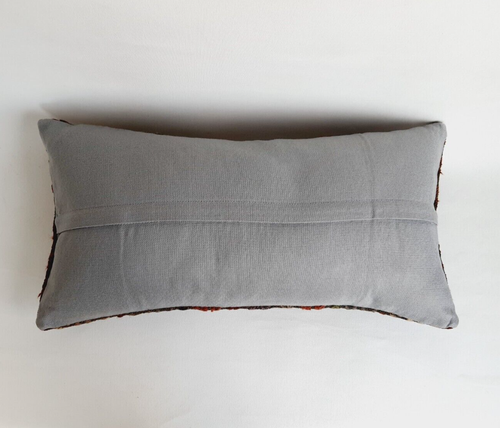 Kilim Pillow Cover, 12x24 in, Decorative Pillow, Turkish Pillow, Ethnic Pillow - Picture 5 of 9