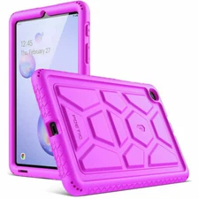 For Samsung Galaxy Tab A 8.4 Case | Poetic Soft Silicone Tablet Cover Purple