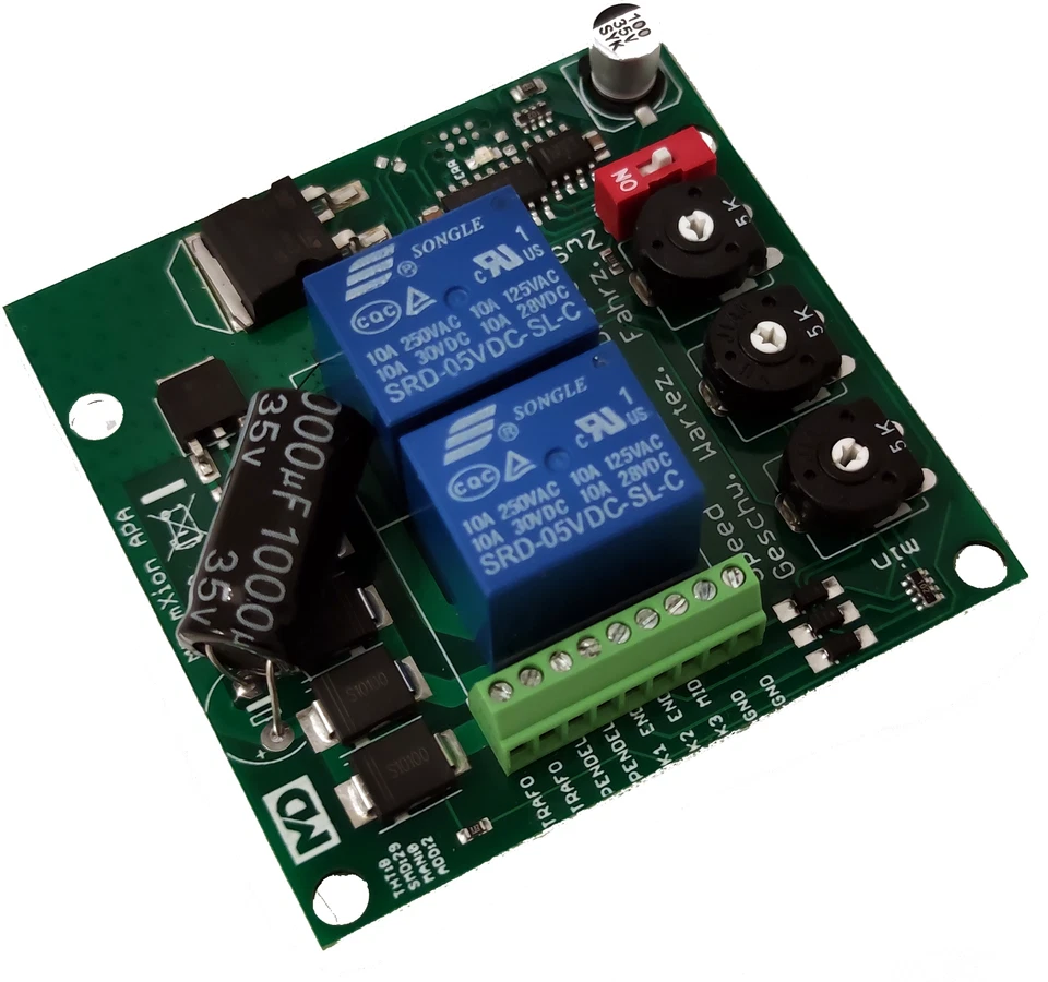 APA 5A analoge Pendelautomatik, Zwischenhaltfunktion, Kontakte Softstart Z H0 G