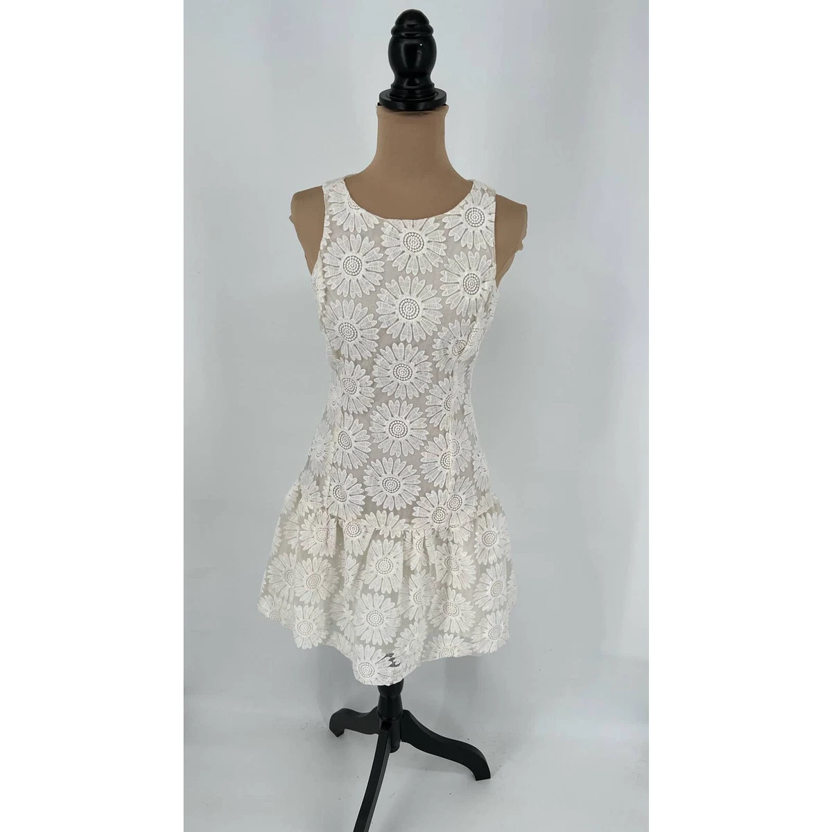 Cream dress for graduation cheap