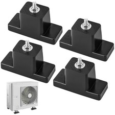 Rubber Vibration Isolator Mounts 4-Pack for Mini Split Air Conditioners