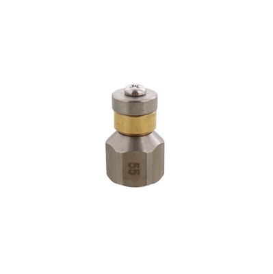 Erie Tools Rotating 3/8'' Sewer Jetter Nozzle for Drain Cleaning 5.5 Orifice