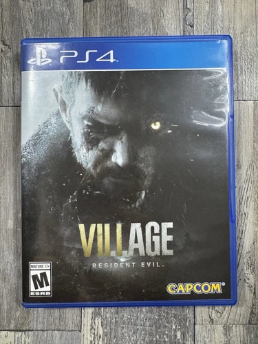 Resident Evil Village Sony PlayStation 4 game PS4 Complete