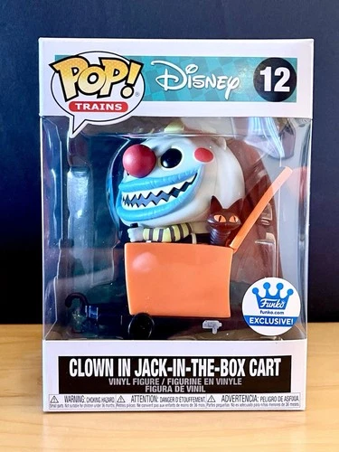 Funko Pop Disney The Nightmare Before Christmas Clown In Jack In The Box Cart