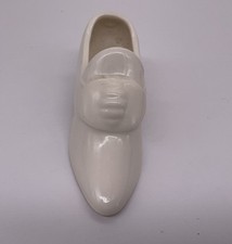 Royal Creamware - Fine China - Cream Cinderella&rsquo;s Slipper - Schuh Figur