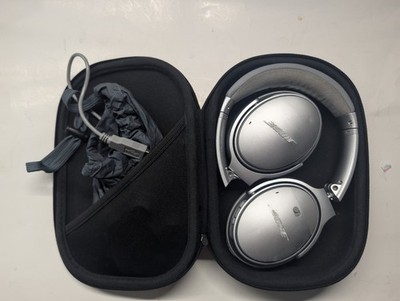 DEFECTIVE Bose QuietComfort 35 II Over the Ear Headphone  Silver G3D