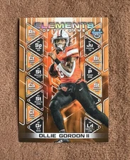 Ollie Gordon 2024 Bowman University Best Orange Elements of The Game /25 (6/25)