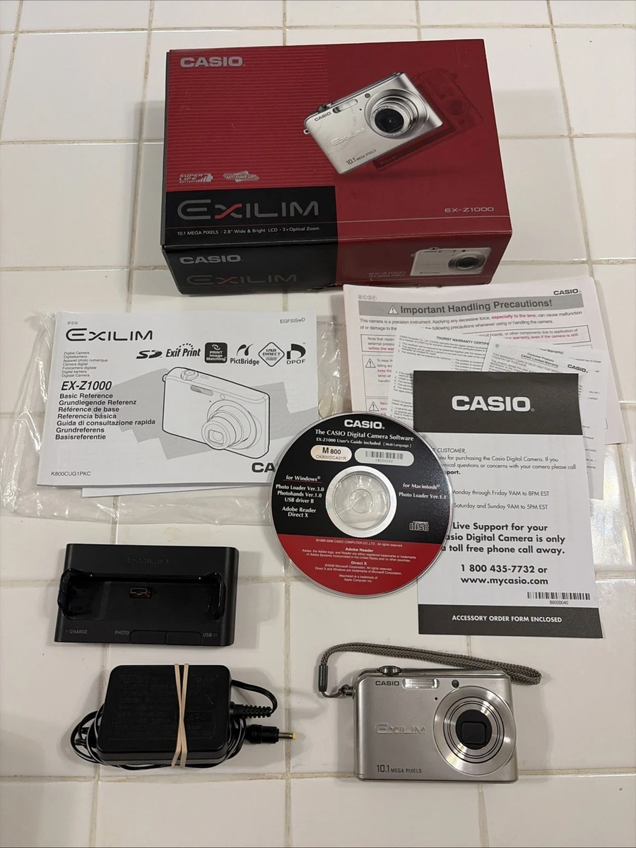 Casio EXILIM EX-Z1000 Digital Cameras for Sale - eBay