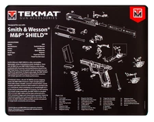Tekmat Ultra Pstl Mat S&w Shield Blk