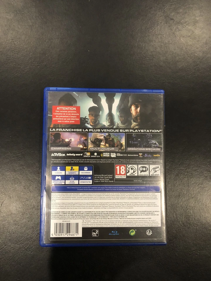 call of duty modern warfare 2 ps4 - Photo 3/3