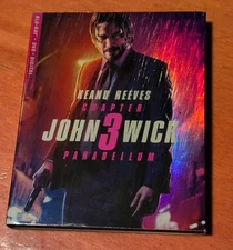 John Wick Chapter 3 Parabellum Blu-ray Keanu Reeves  Halle Berry  Chad Stahelski