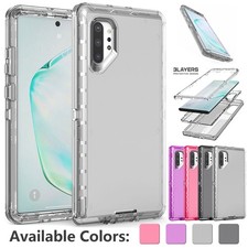 For Samsung Galaxy Note10/Note 10 Plus Case Hybrid Transparent Clear Phone Cover