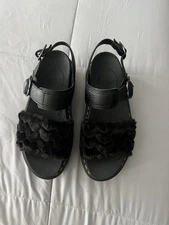 Dr Martens Black Platform Sandals Size 8