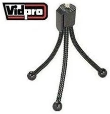 Vidpro Flexible Mini Tripod 4.5” WT-5 Camera & Camcorder Accessory NIB