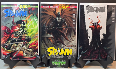 SPAWN #350 COVERS A, D, & E TODD MCFARLANE IMAGE COMICS VARIANT SET 2024