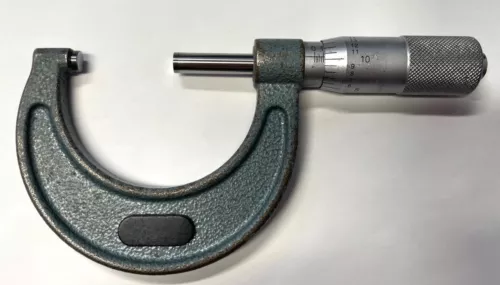 Mitutoyo 103-114 Outside Micrometer 1-2" Range, .0001" Graduation