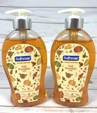 Softsoap Fall Pumpkin Scent Limited Edition Liquid Hand Soap 11.25oz (2 Pack)