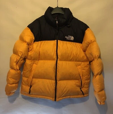 The North Face 1996 Retro Nuptse Down Jacket, Size XL -Orange