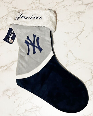 New York Yankees Holiday Christmas Team Stocking New MLB NY 
