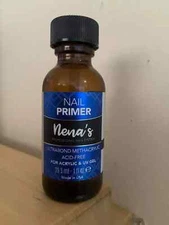 NENA'S Nailprime Acid-Free Primer. Nail Prime  ULTRABOND METHACRYLIC 1 Fl Oz