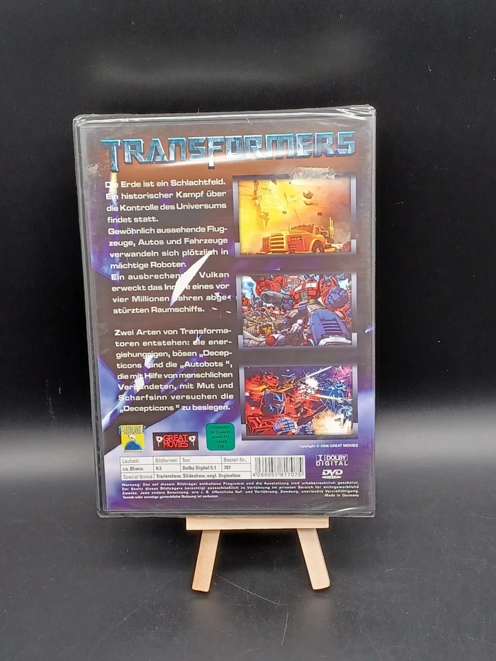 Transformers Trickfilm Retro Kult von 1986 Zeichentrick Cartoon - Bild 2 von 2
