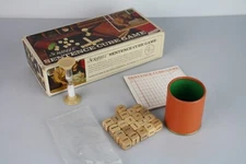 Vintage 1971 Scrabble Brand Sentence Cube Game by Selchow & Righter Co. Complete