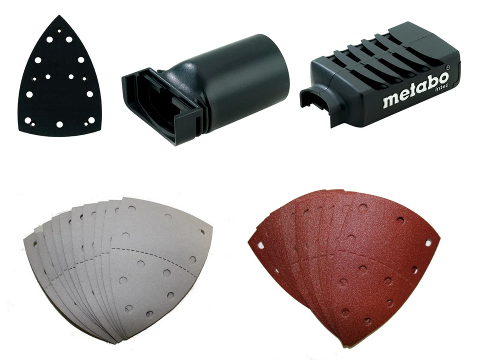 Metabo Schleifblätter 100x150 mm Körnung P60 - 180 Holz + Farbe FMS 200 Intec