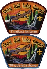 1997 Jamboree Great Salt Lake Council Set of 2 JSP (AR1948)