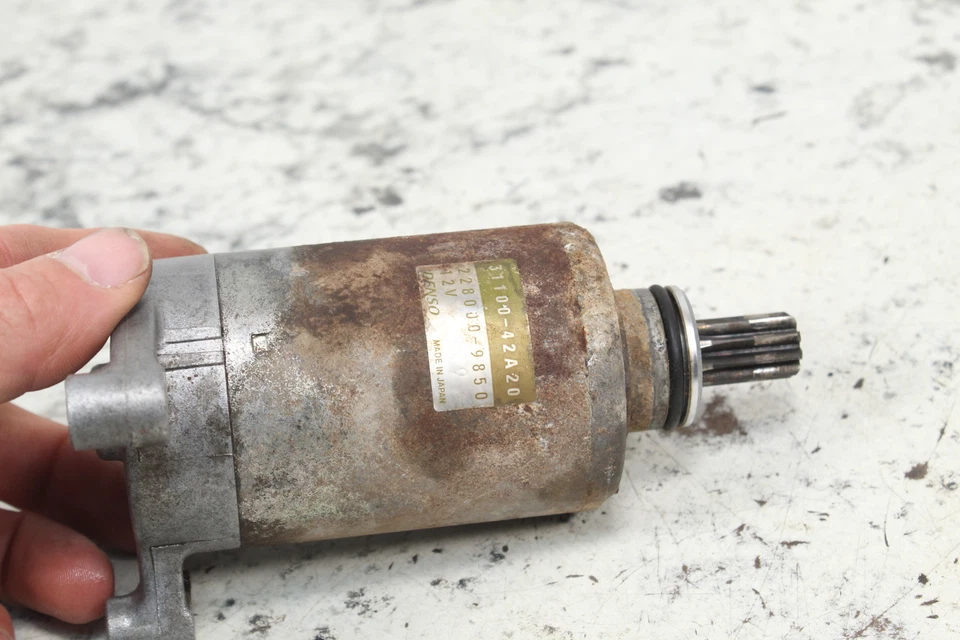 Suzuki DR200SE DR 200 2009 motor de arranque eléctrico 31100-42A20 Foto 4 de 4