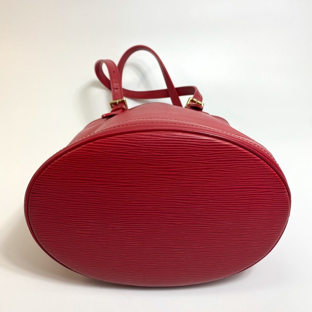 LOUIS VUITTON M5899E Epi Petite Bucket PM Shoulder Bucket Bag Epi