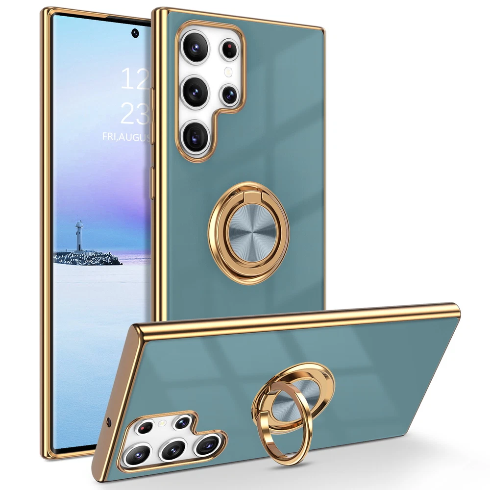 Phone Case For Samsung Galaxy S21 S22 S23 Ultra Plus Shockproof Heavy Duty Cover