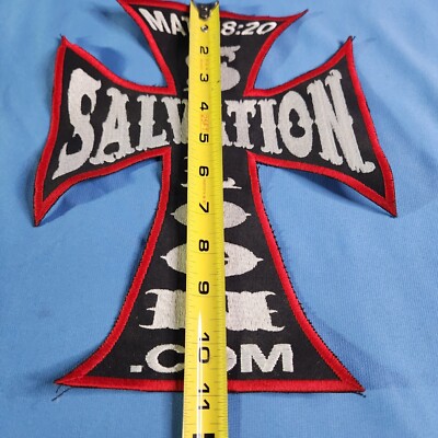 Toppa Ricamata In 3D Raffigurante Gesù Da Cucire Per Motociclisti - Foto 9