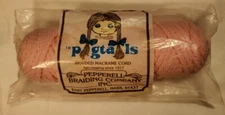 Vintage Pigtails Braided Macrame Cord 3/4 MM 50 Yards Pepperell Braiding Company